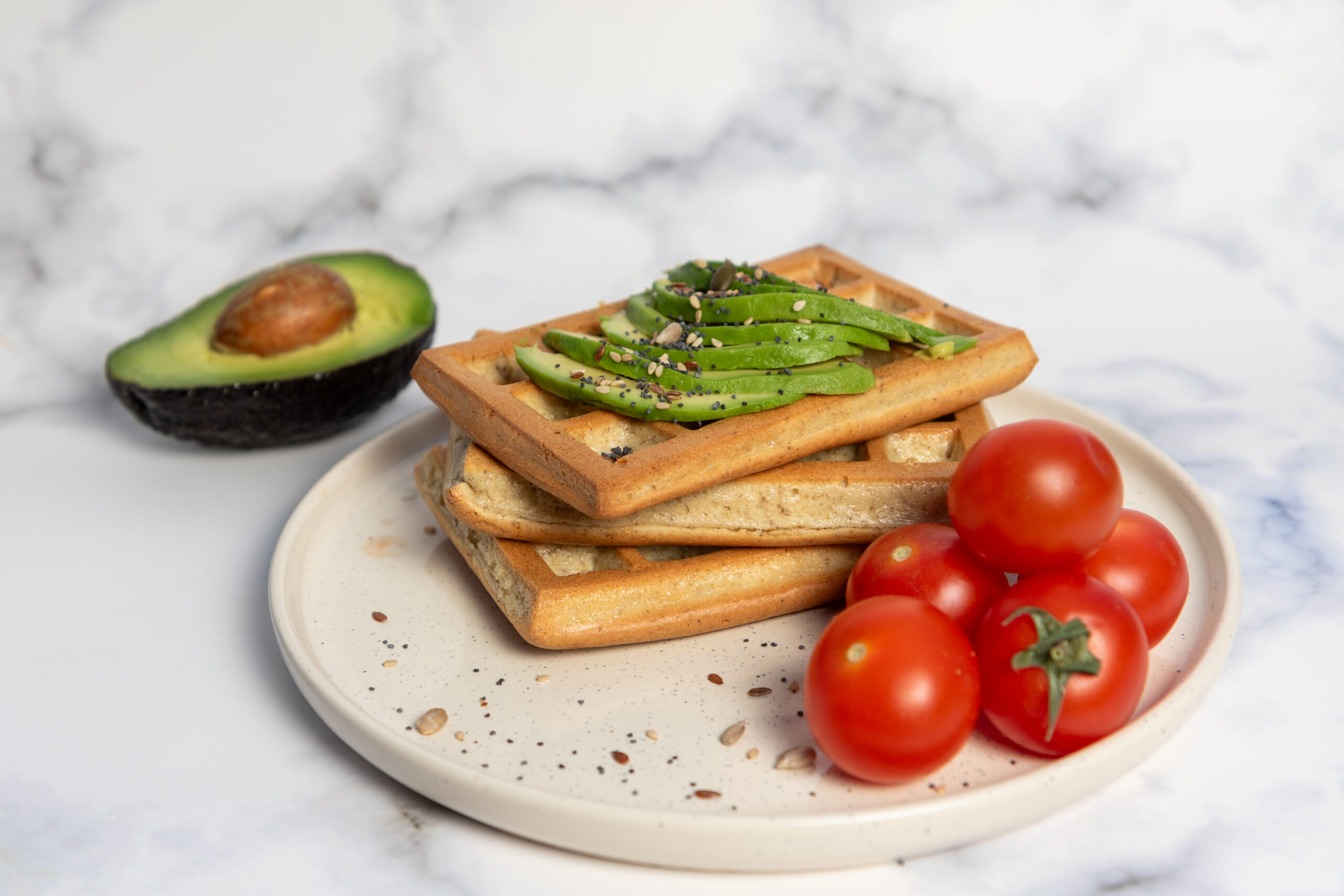 Gofre Keto proteico